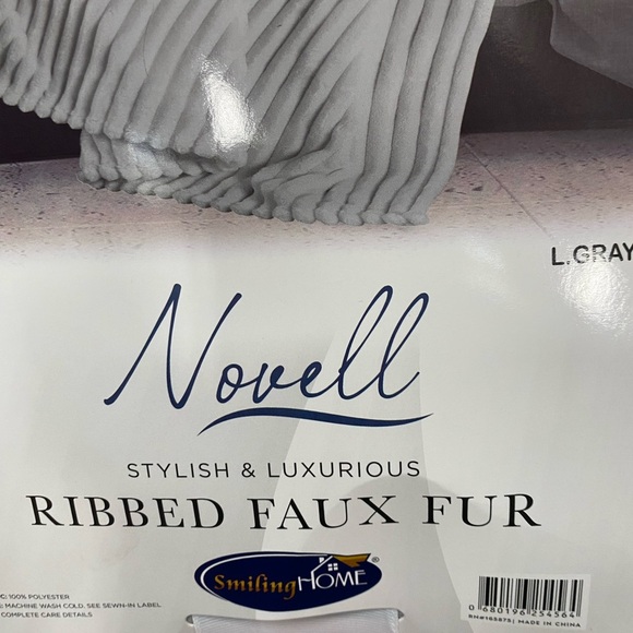 Elegant Tan Ribbed Premium Throw Blanket - Picture 11 of 11